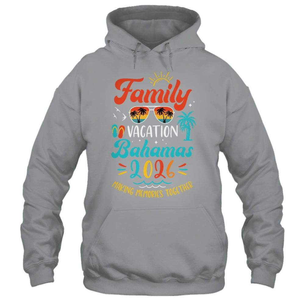Family Vacation 2026 Bahamas Matching Summer Vacation Shirt & Tank Top | teecentury