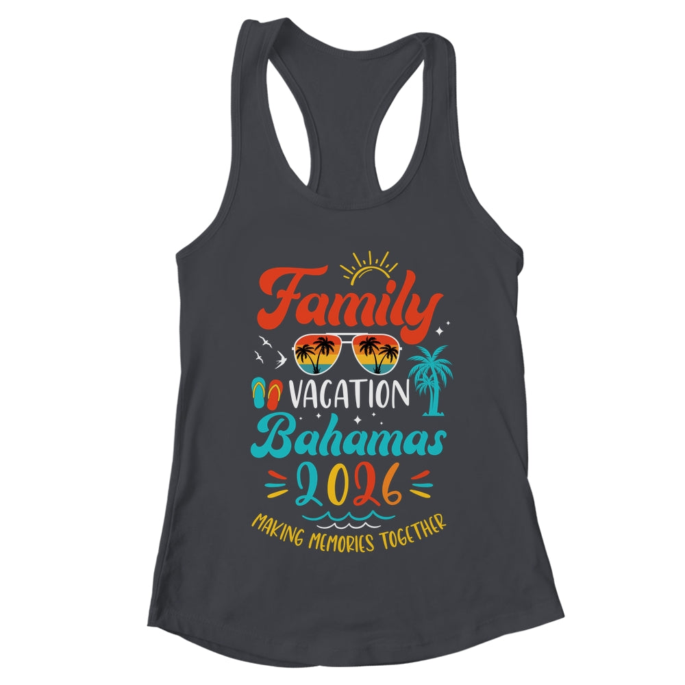 Family Vacation 2026 Bahamas Matching Summer Vacation Shirt & Tank Top | teecentury