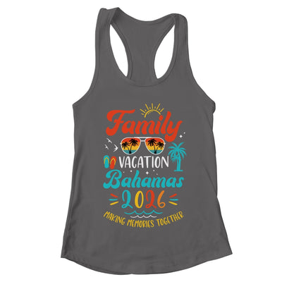 Family Vacation 2026 Bahamas Matching Summer Vacation Shirt & Tank Top | teecentury