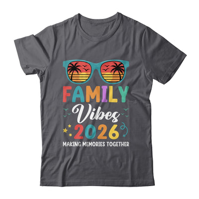 Family Vacation 2026 Beach Matching Summer Family Vibes Shirt & Tank Top | teecentury