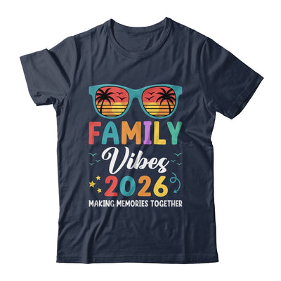Family Vacation 2026 Beach Matching Summer Family Vibes Shirt & Tank Top | teecentury