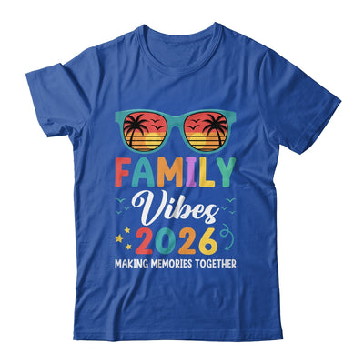 Family Vacation 2026 Beach Matching Summer Family Vibes Shirt & Tank Top | teecentury