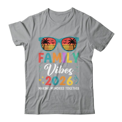 Family Vacation 2026 Beach Matching Summer Family Vibes Shirt & Tank Top | teecentury