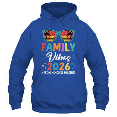 Family Vacation 2026 Beach Matching Summer Family Vibes Shirt & Tank Top | teecentury
