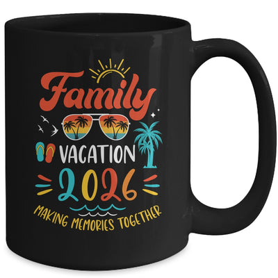 Family Vacation 2026 Beach Matching Summer Vacation 2026 Mug | teecentury