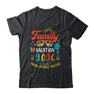 Family Vacation 2026 Beach Matching Summer Vacation 2026 Shirt & Tank Top | teecentury