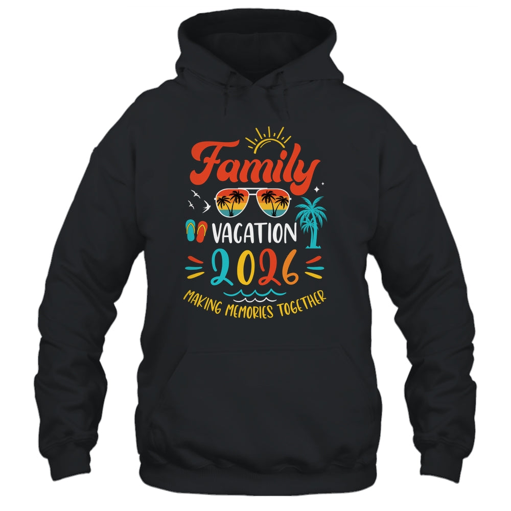 Family Vacation 2026 Beach Matching Summer Vacation 2026 Shirt & Tank Top | teecentury