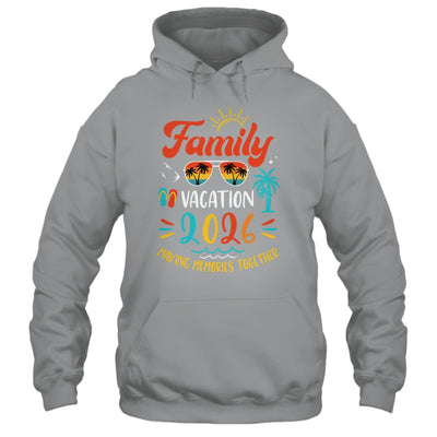 Family Vacation 2026 Beach Matching Summer Vacation 2026 Shirt & Tank Top | teecentury