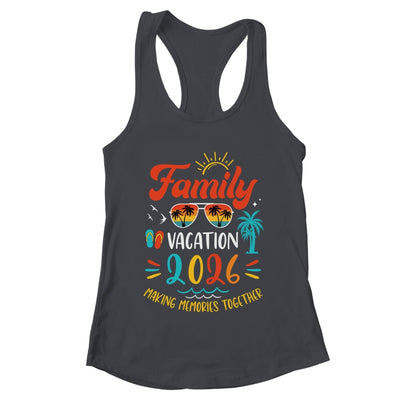 Family Vacation 2026 Beach Matching Summer Vacation 2026 Shirt & Tank Top | teecentury