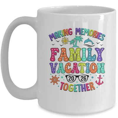 Family Vacation 2026 Beach Matching Summer Vacation Mug | teecentury