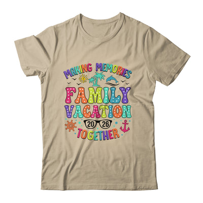 Family Vacation 2026 Beach Matching Summer Vacation Shirt & Tank Top | teecentury