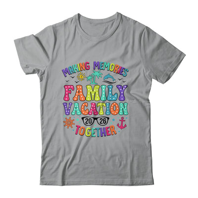 Family Vacation 2026 Beach Matching Summer Vacation Shirt & Tank Top | teecentury