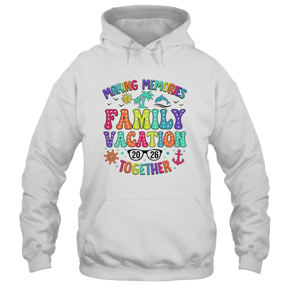 Family Vacation 2026 Beach Matching Summer Vacation Shirt & Tank Top | teecentury