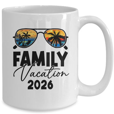 Family Vacation 2026 Beach Summer Family Together Vacation Mug | teecentury