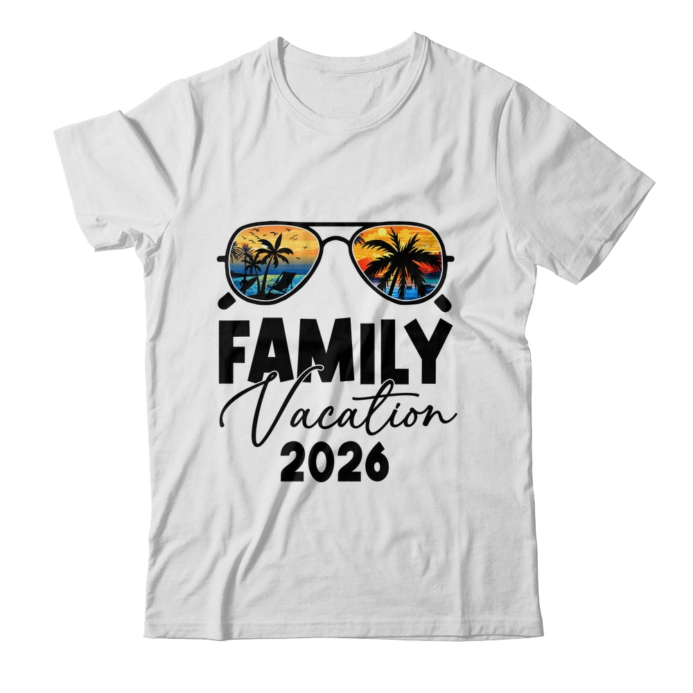 Family Vacation 2026 Beach Summer Family Together Vacation Shirt & Tank Top | teecentury