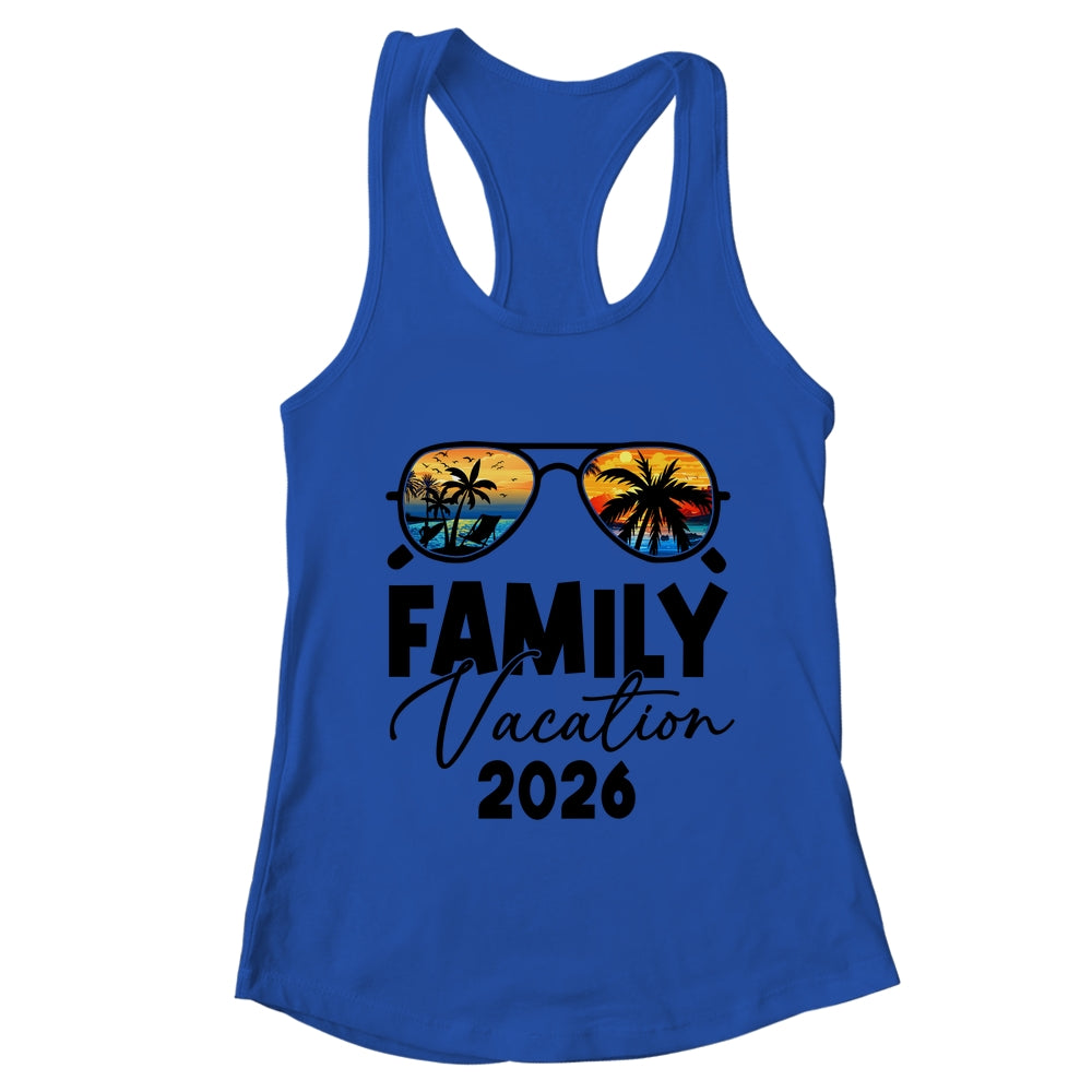 Family Vacation 2026 Beach Summer Family Together Vacation Shirt & Tank Top | teecentury