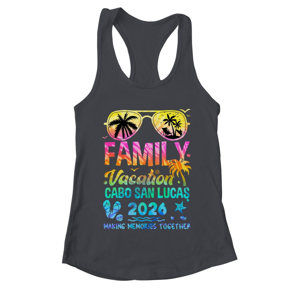 Family Vacation 2026 Cabo San Lucas Matching Memories Together Shirt & Tank Top | teecentury