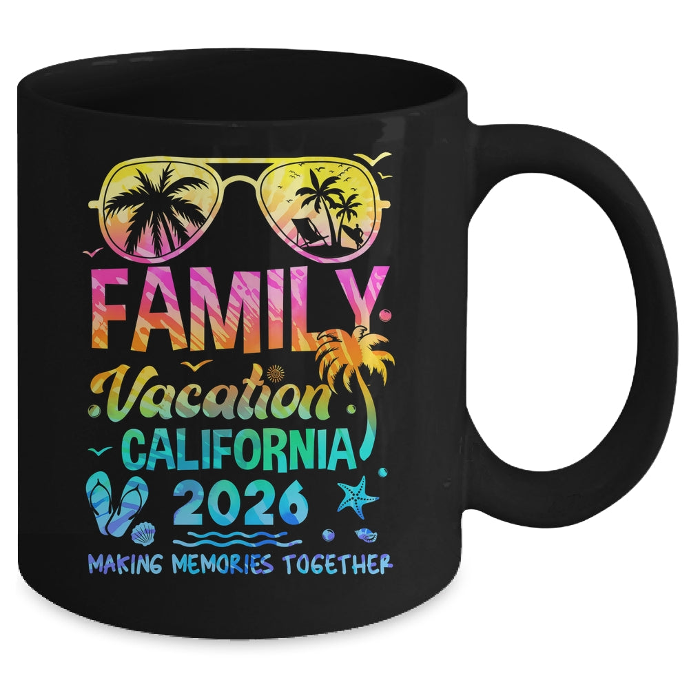 Family Vacation 2026 California Matching Memories Together Mug | teecentury