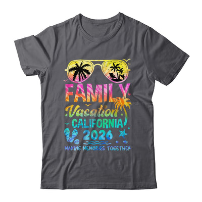 Family Vacation 2026 California Matching Memories Together Shirt & Tank Top | teecentury