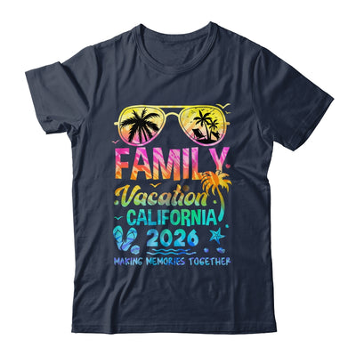 Family Vacation 2026 California Matching Memories Together Shirt & Tank Top | teecentury