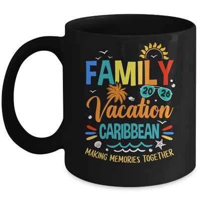 Family Vacation 2026 Caribbean Making Memories Together Mug | teecentury