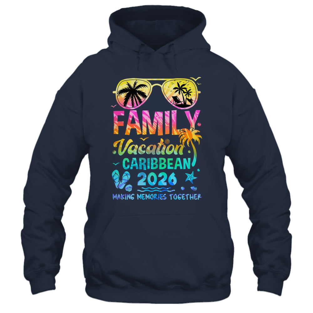 Family Vacation 2026 Caribbean Matching Memories Together Shirt & Tank Top | teecentury