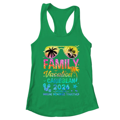 Family Vacation 2026 Caribbean Matching Memories Together Shirt & Tank Top | teecentury
