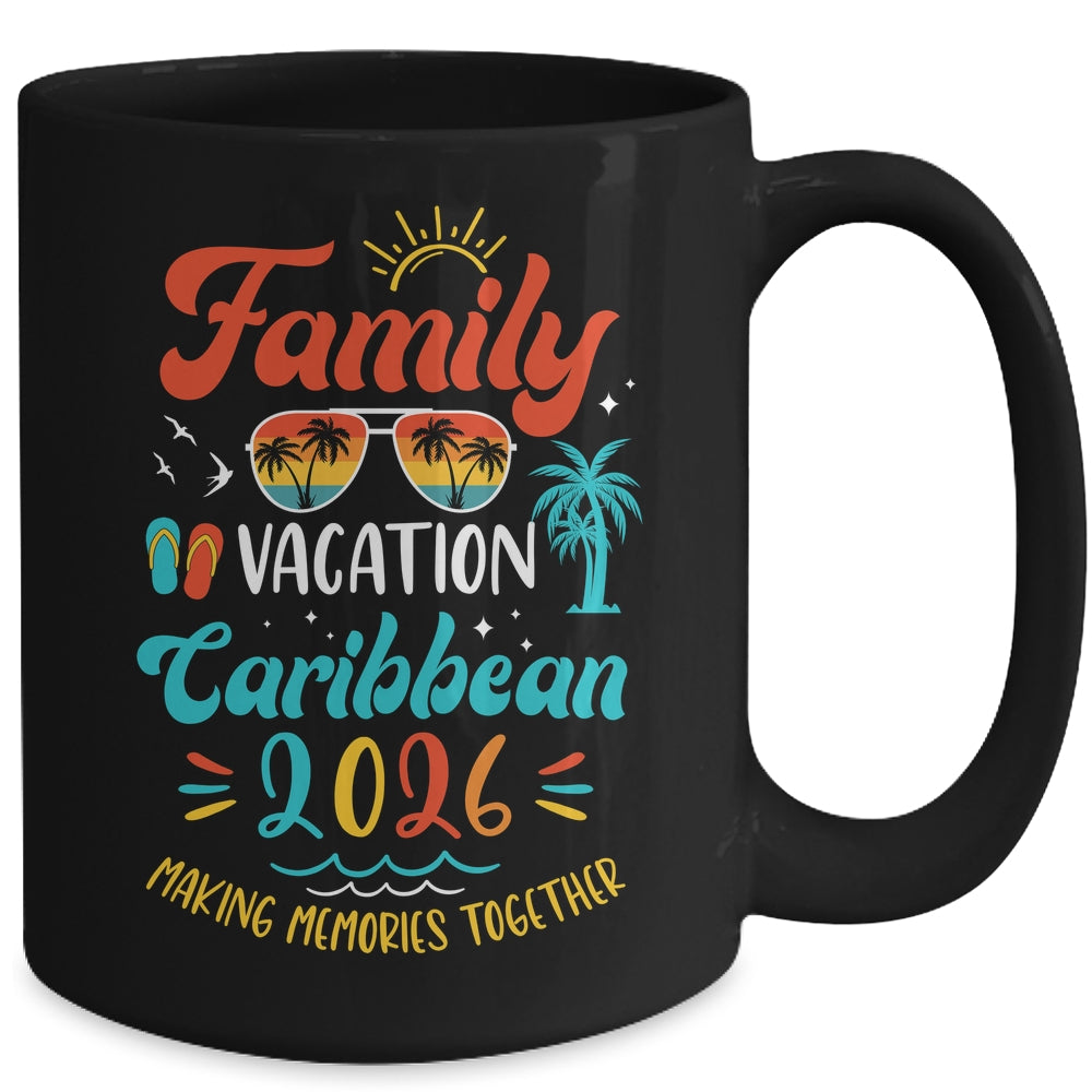 Family Vacation 2026 Caribbean Matching Summer Vacation Mug | teecentury