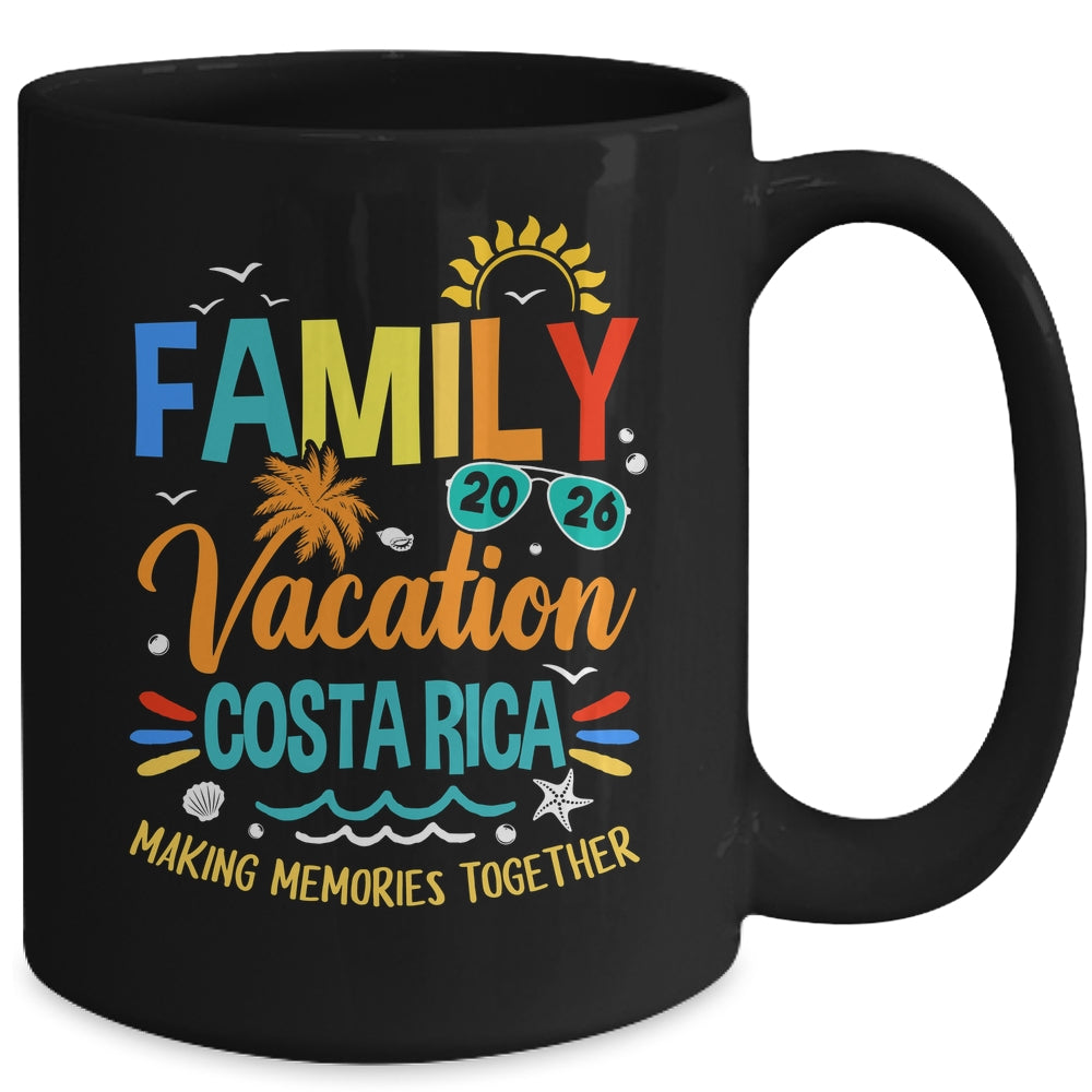Family Vacation 2026 Costa Rica Making Memories Together Mug | teecentury