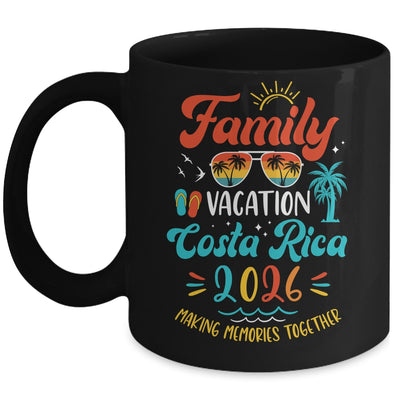 Family Vacation 2026 Costa Rica Matching Summer Vacation Mug | teecentury