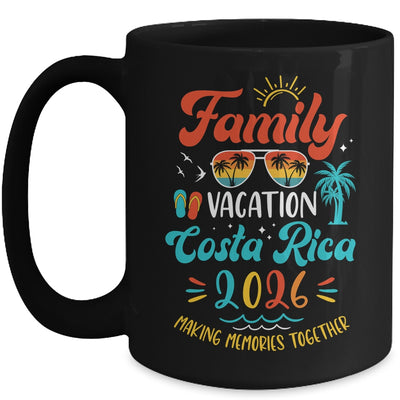 Family Vacation 2026 Costa Rica Matching Summer Vacation Mug | teecentury