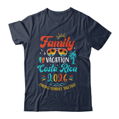 Family Vacation 2026 Costa Rica Matching Summer Vacation Shirt & Tank Top | teecentury