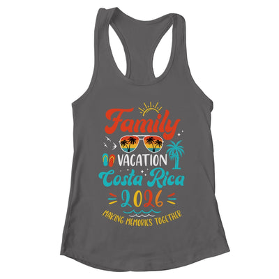 Family Vacation 2026 Costa Rica Matching Summer Vacation Shirt & Tank Top | teecentury