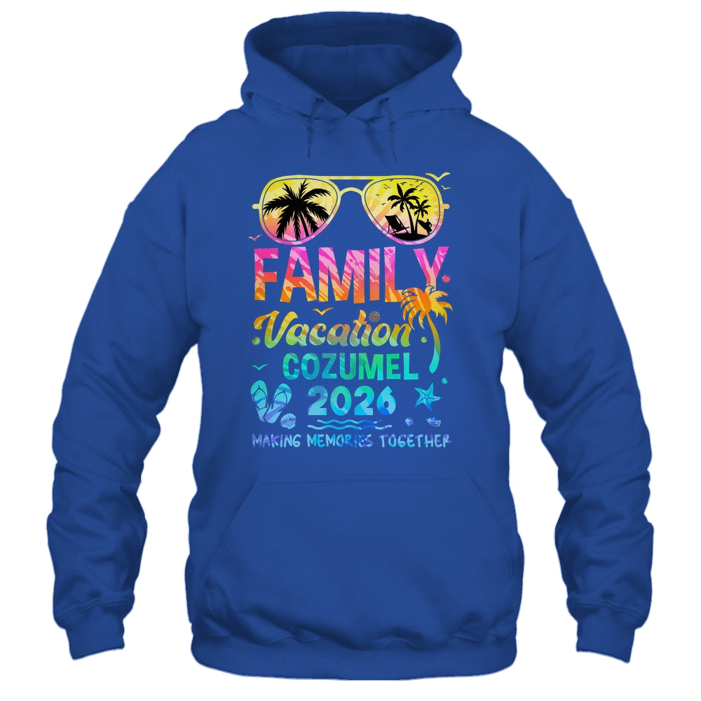 Family Vacation 2026 Cozumel Matching Memories Together Shirt & Tank Top | teecentury