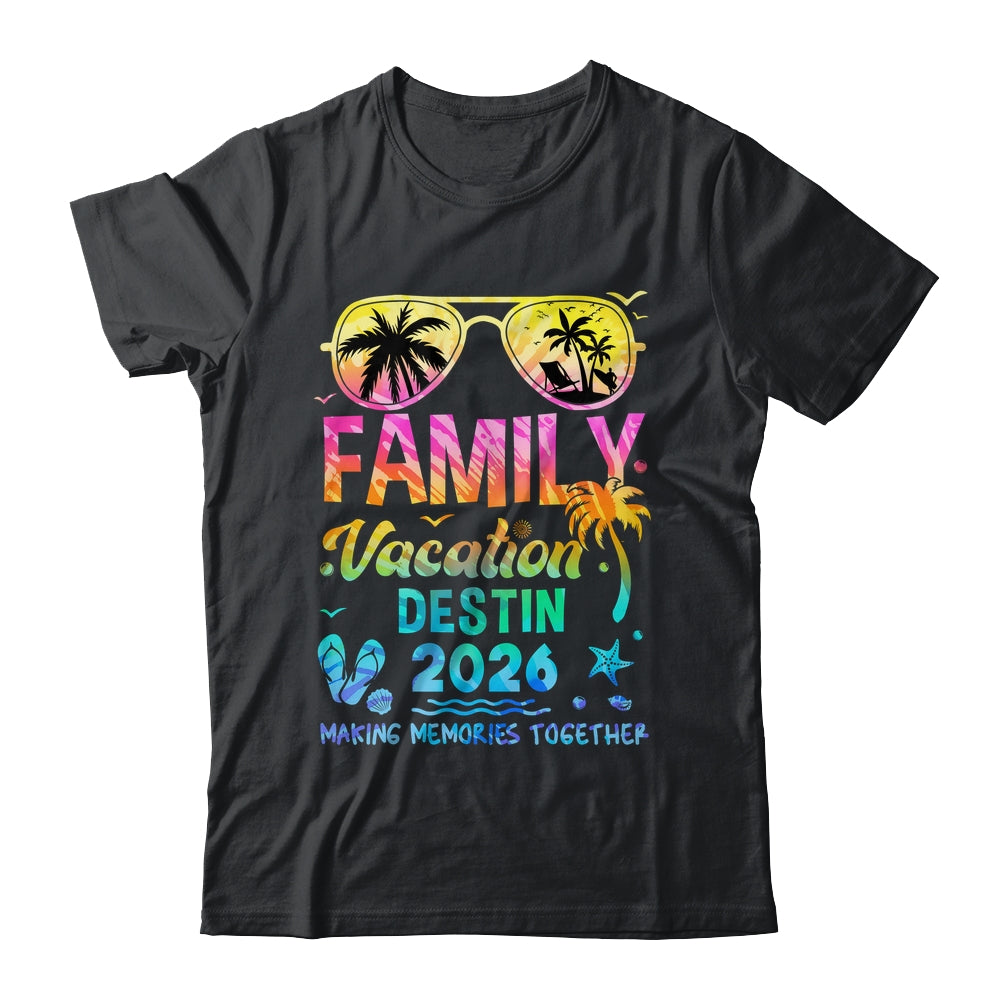 Family Vacation 2026 Destin Matching Memories Together Shirt & Tank Top | teecentury