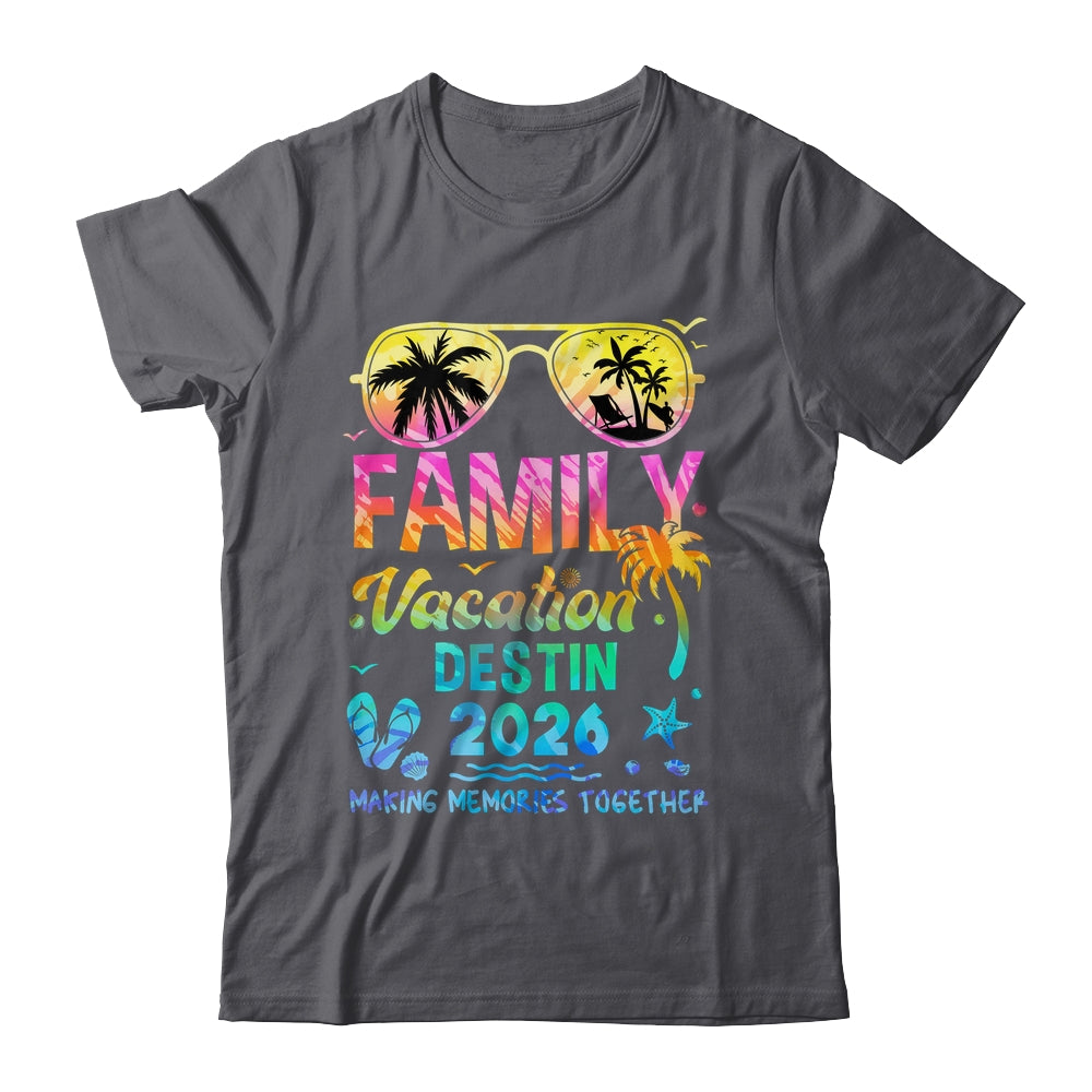 Family Vacation 2026 Destin Matching Memories Together Shirt & Tank Top | teecentury