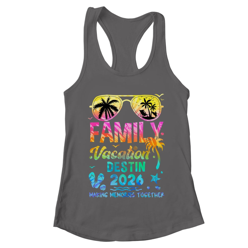 Family Vacation 2026 Destin Matching Memories Together Shirt & Tank Top | teecentury