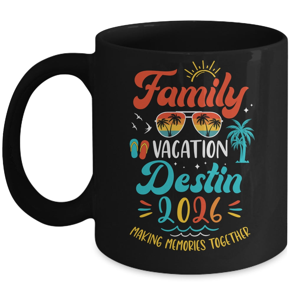 Family Vacation 2026 Destin Matching Summer Vacation Mug | teecentury
