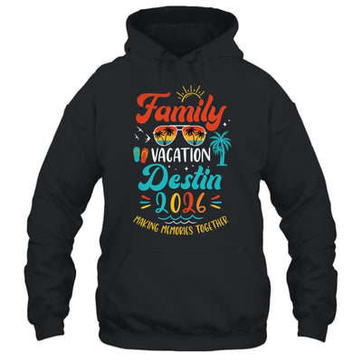 Family Vacation 2026 Destin Matching Summer Vacation Shirt & Tank Top | teecentury