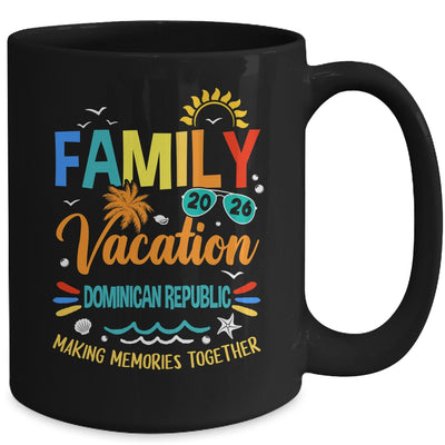 Family Vacation 2026 Dominican Republic Making Memories Together Mug | teecentury