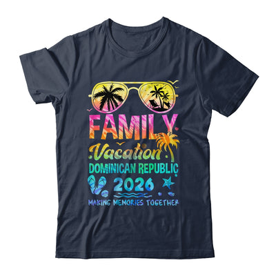 Family Vacation 2026 Dominican Republic Matching Memories Together Shirt & Tank Top | teecentury