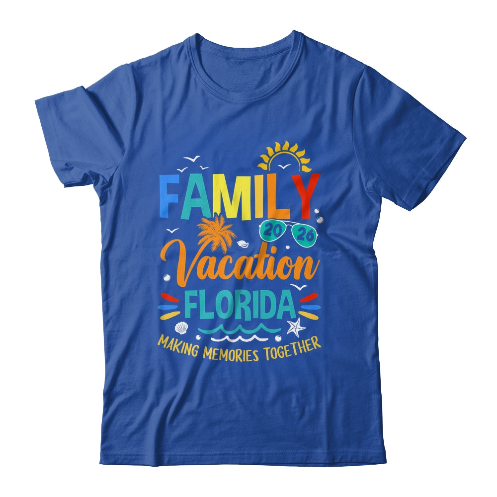 Family Vacation 2026 Florida Making Memories Together Shirt & Hoodie | teecentury