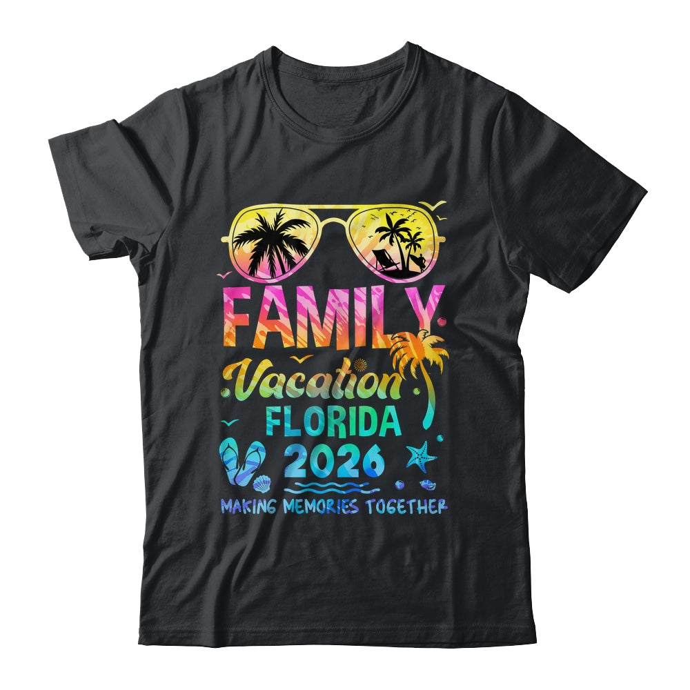 Family Vacation 2026 Florida Matching Memories Together Shirt & Tank Top | teecentury