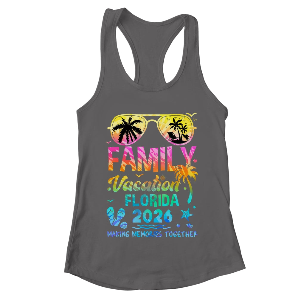 Family Vacation 2026 Florida Matching Memories Together Shirt & Tank Top | teecentury