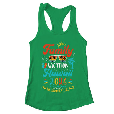 Family Vacation 2026 Hawaii Matching Summer Vacation Shirt & Tank Top | teecentury