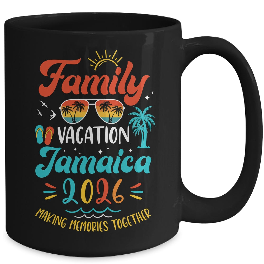 Family Vacation 2026 Jamaica Matching Summer Vacation Mug | teecentury