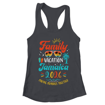 Family Vacation 2026 Jamaica Matching Summer Vacation Shirt & Tank Top | teecentury