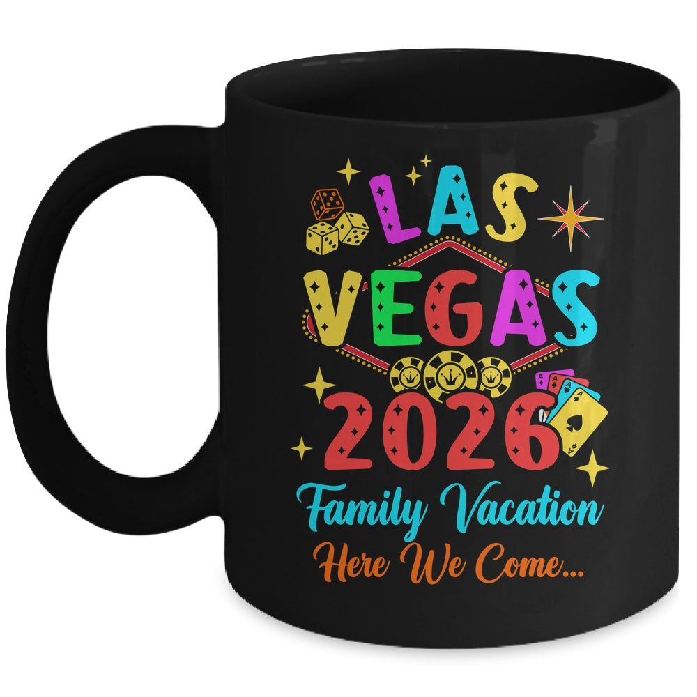 Family Vacation 2026 Las Vegas Matching Family Trip Group Mug | teecentury