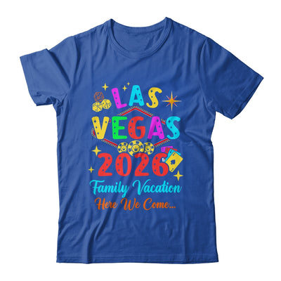 Family Vacation 2026 Las Vegas Matching Family Trip Group Shirt & Tank Top | teecentury