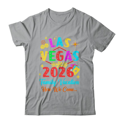 Family Vacation 2026 Las Vegas Matching Family Trip Group Shirt & Tank Top | teecentury